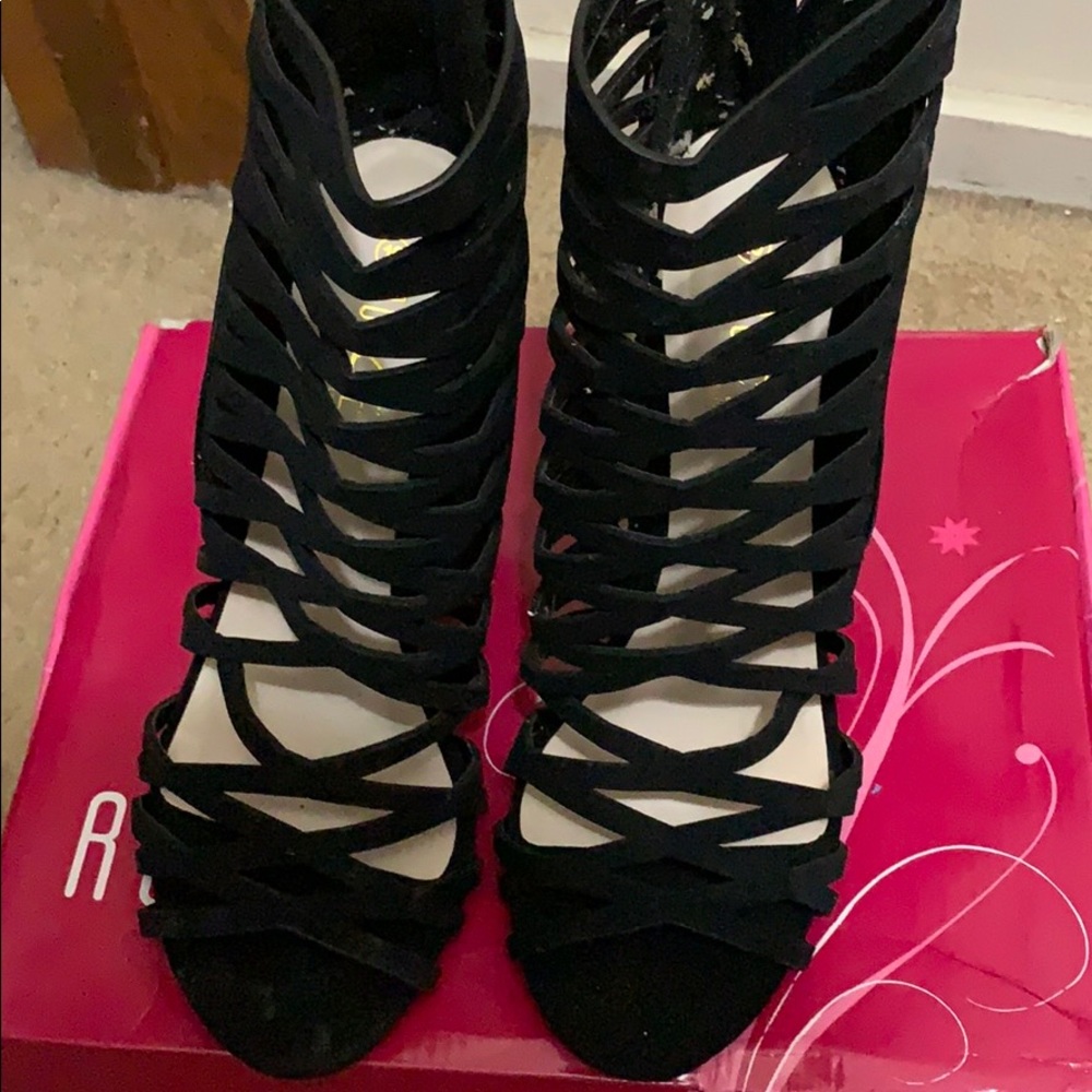 Black heels